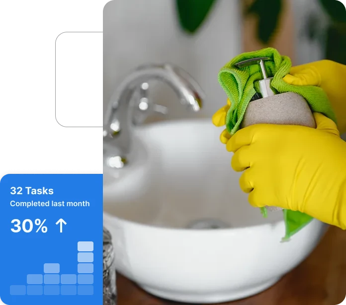 We Help Cleaners Get More Part-Time Jobs  tablet